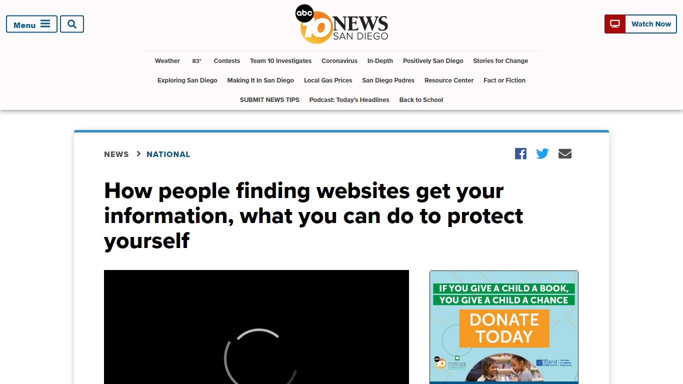 How people finding websites get your information - 10news.com